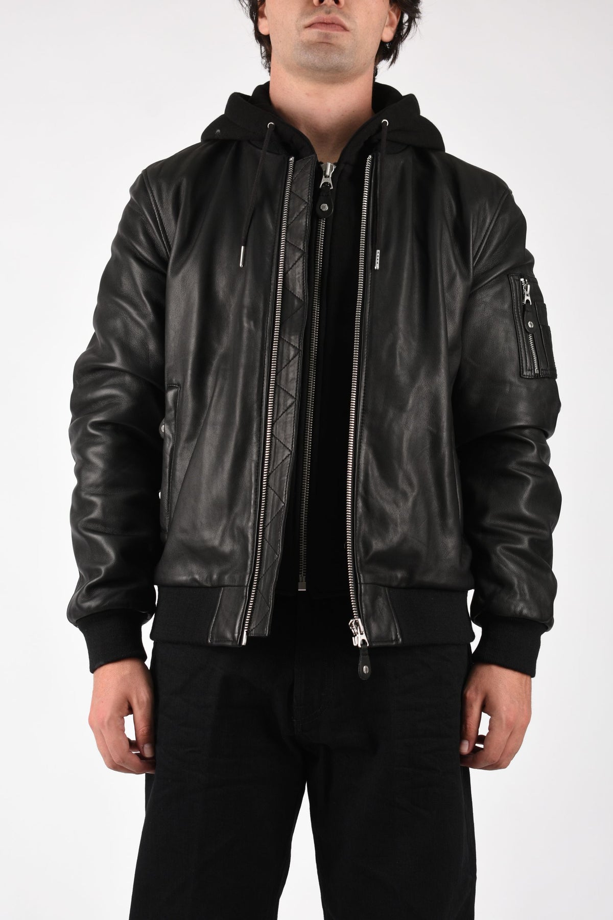 Giubbino in pelle LCSPORT