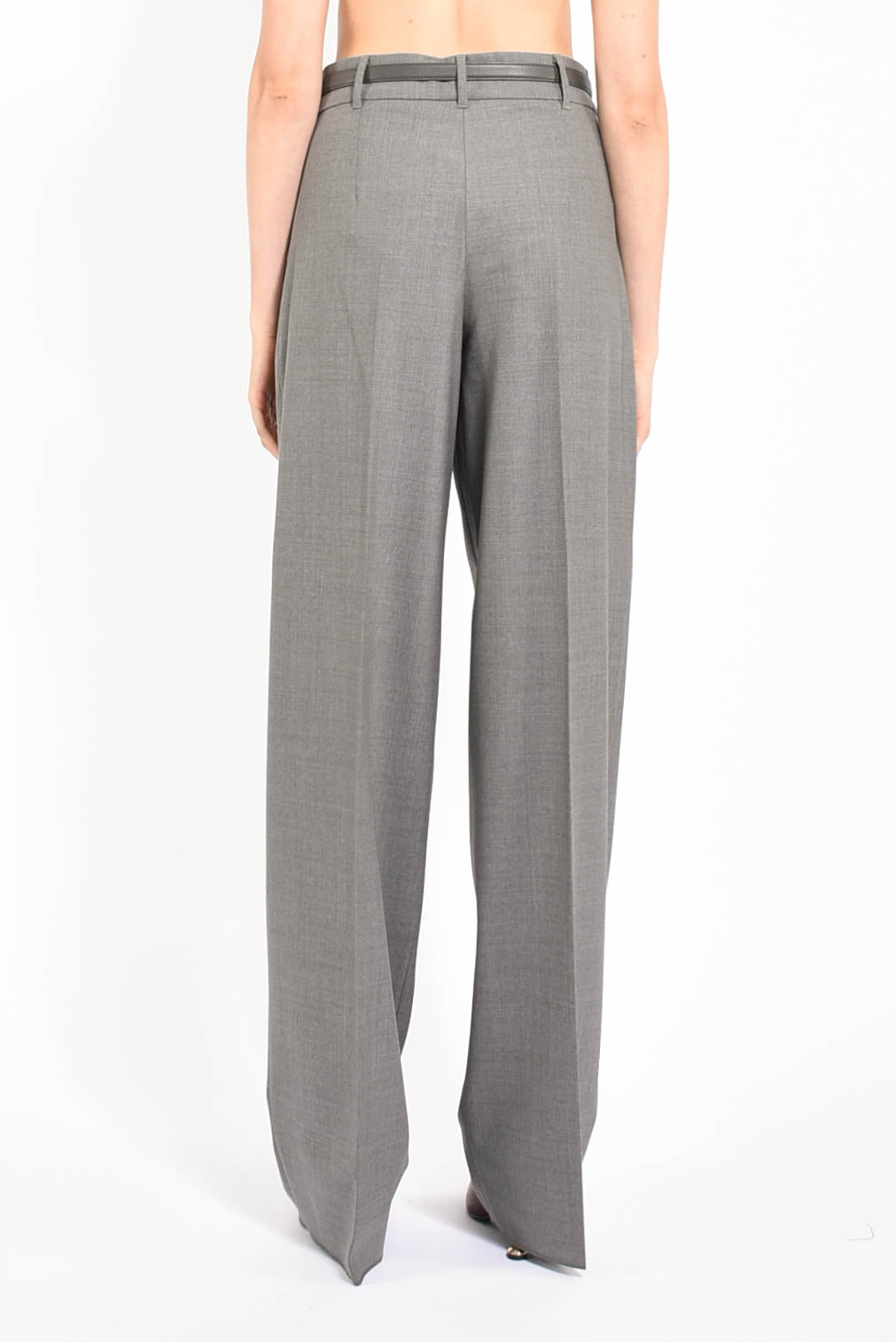 pantaloni in lana modello entrata