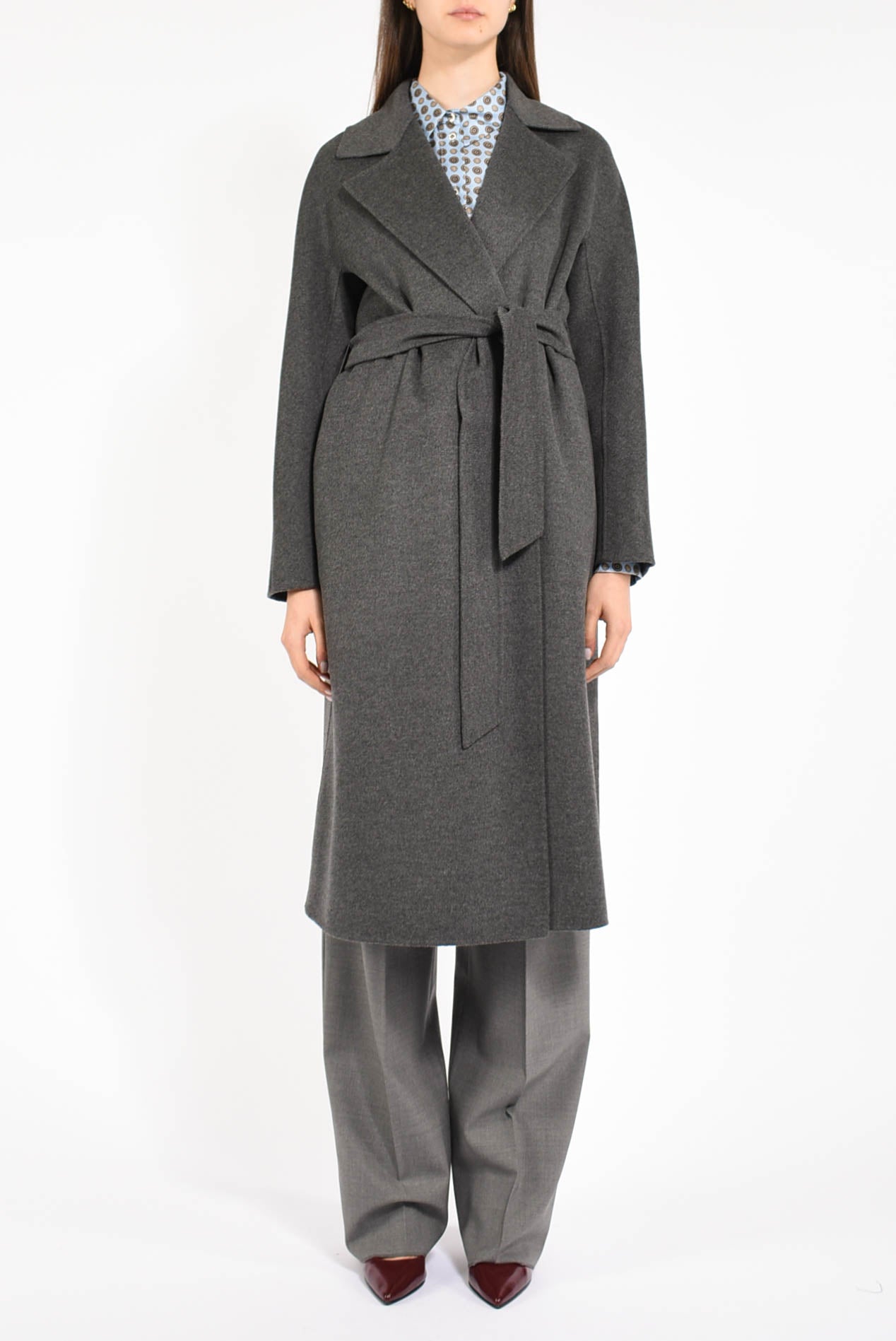 cappotto in lana cles