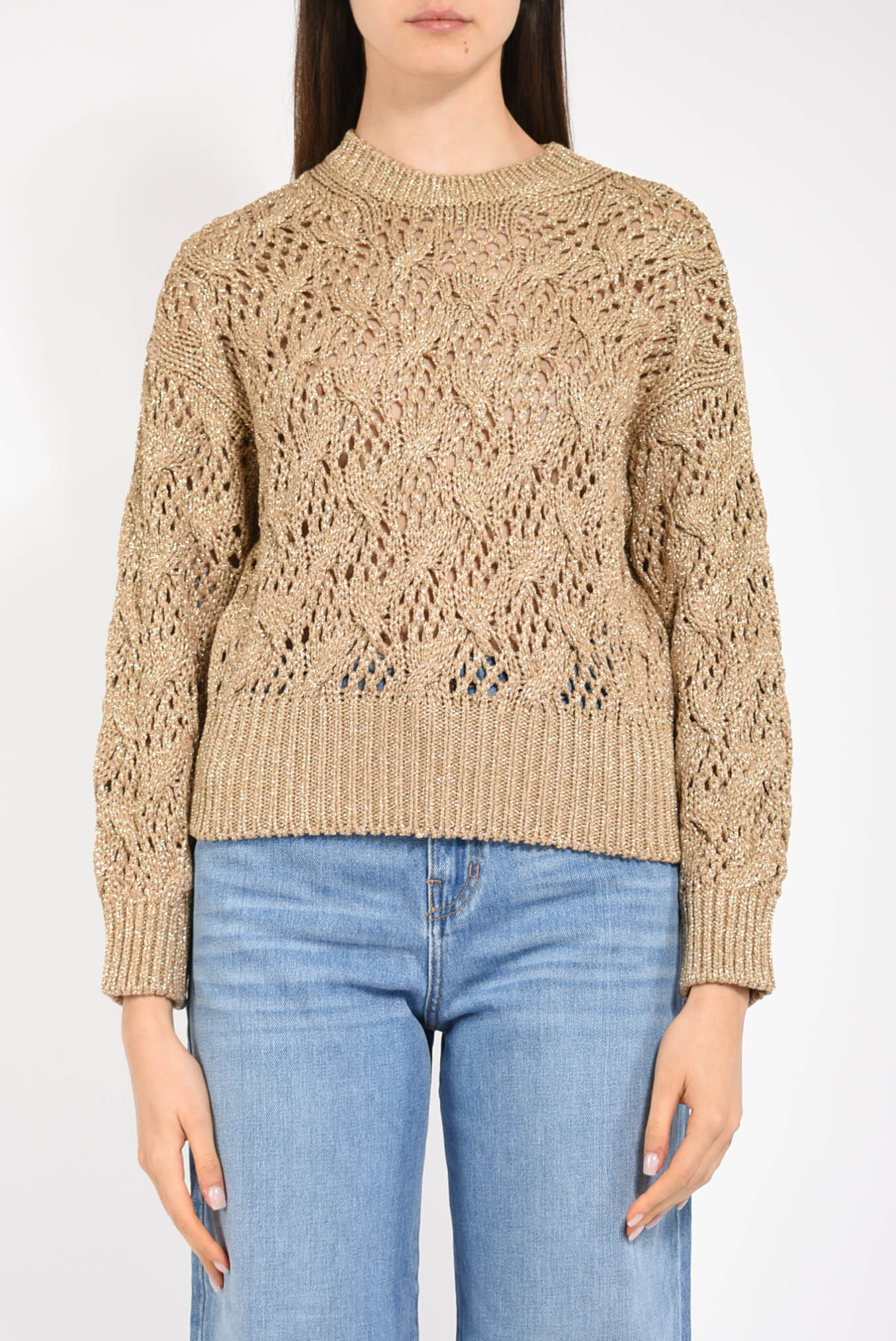 Maglia a rombi modello pilade