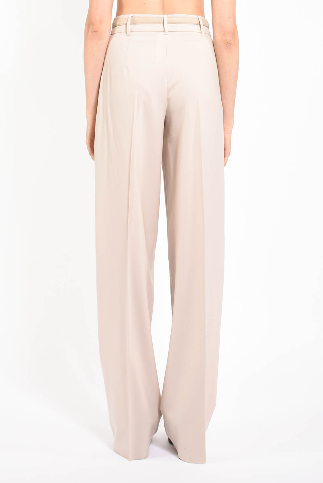 pantaloni in lana modello entrata