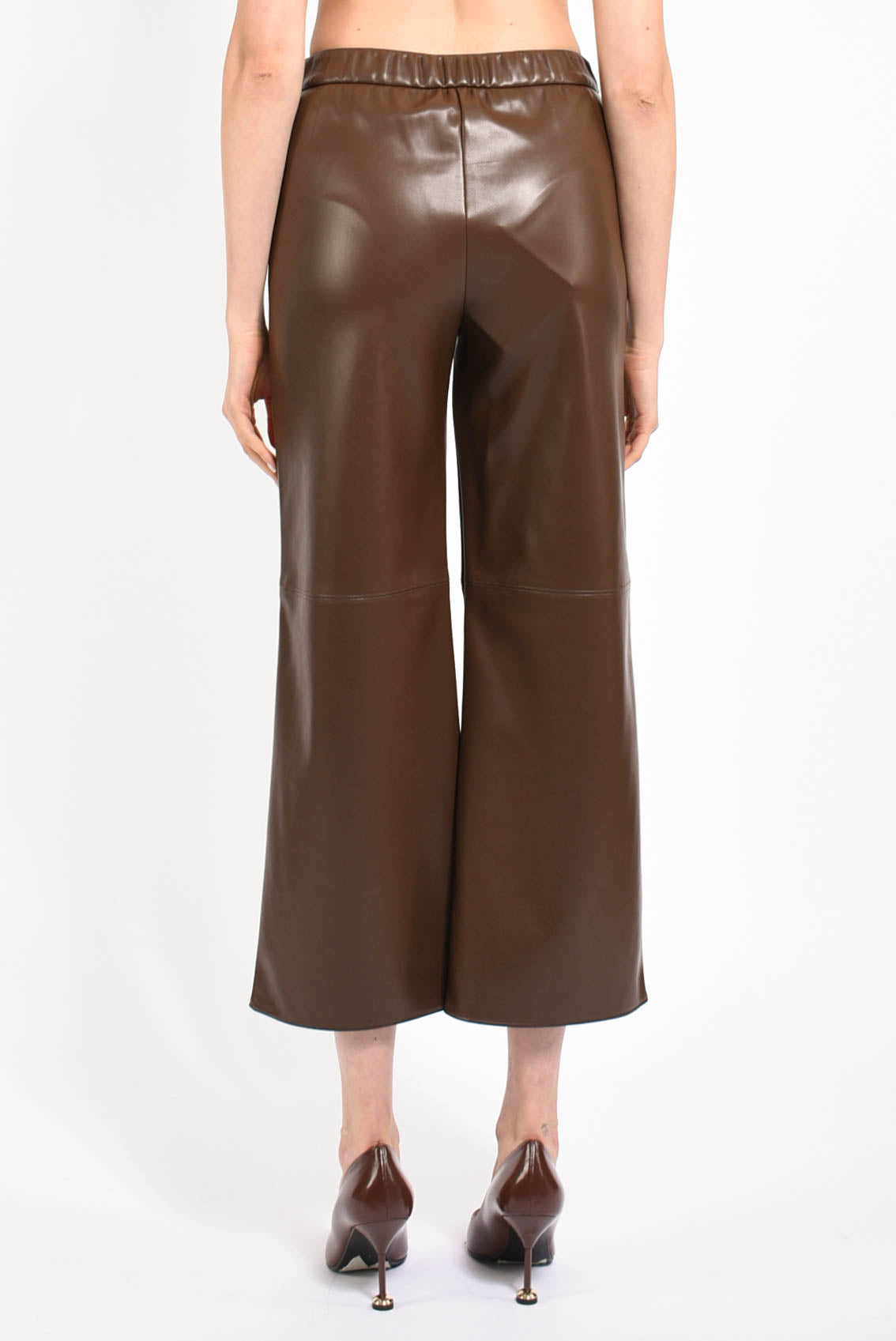 pantaloni in ecopelle modello amati