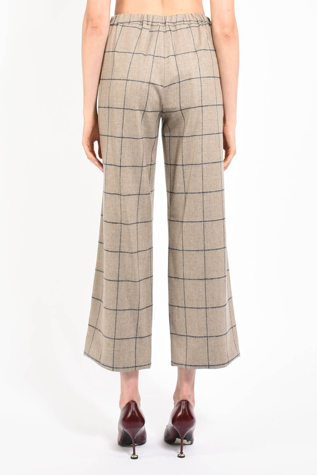 pantaloni in lana modello sfinge