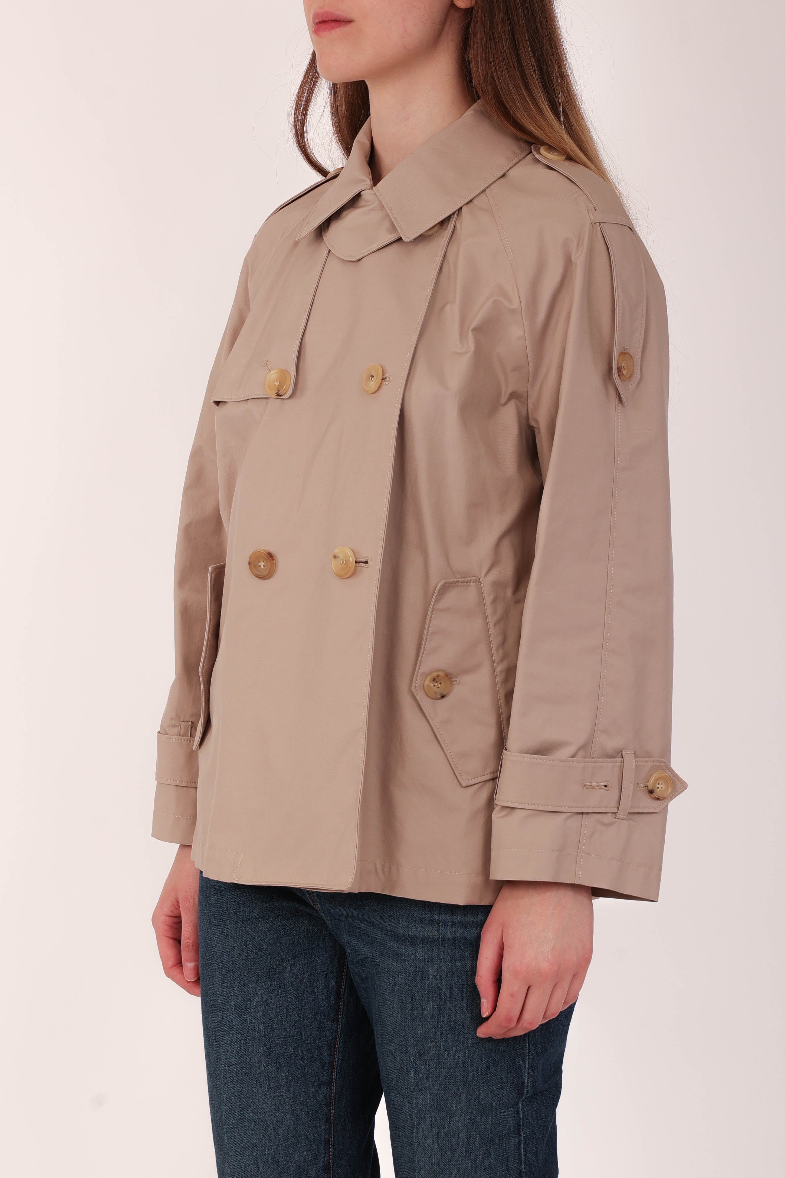 MAX MARA THE CUBE trench a doppiopetto dtrench