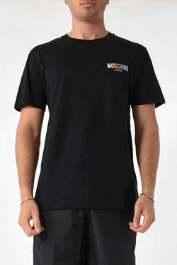 MOSCHINO SWIM T-shirt in cotone