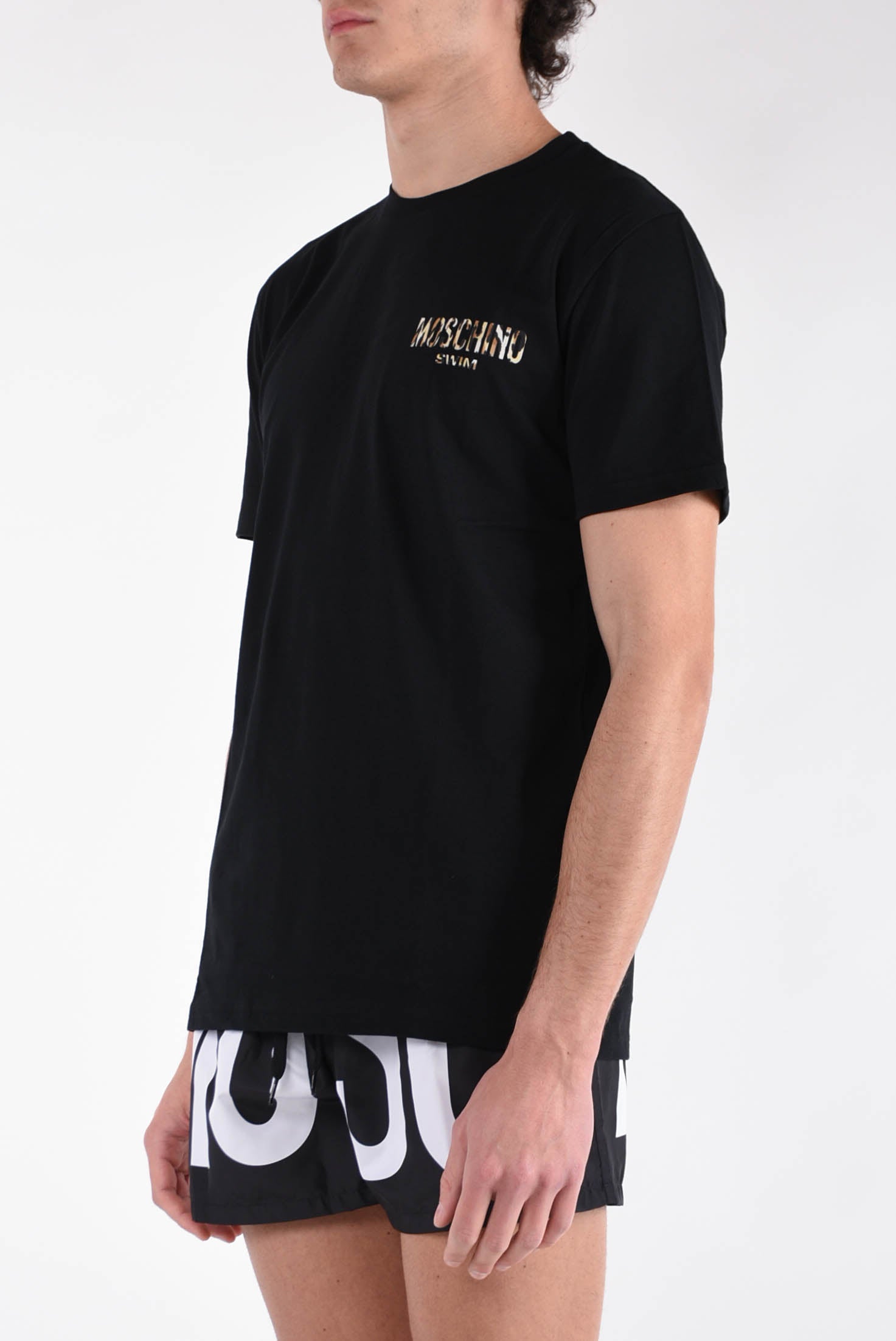 MOSCHINO SWIM T-shirt con logo