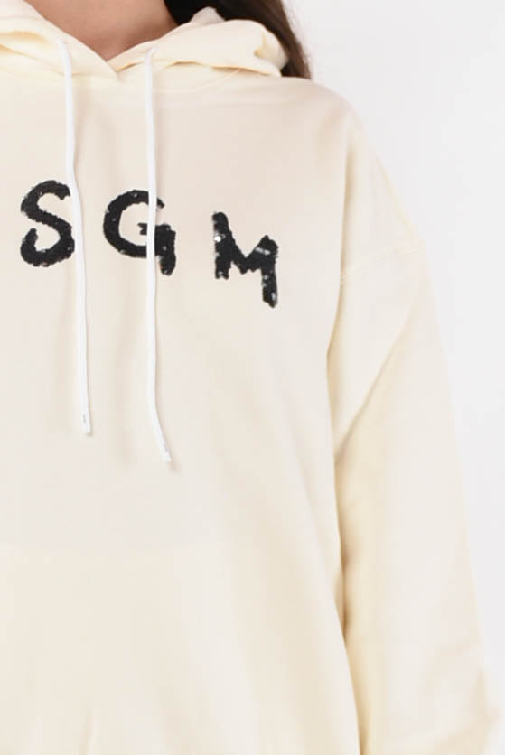 MSGM felpa con cappuccio