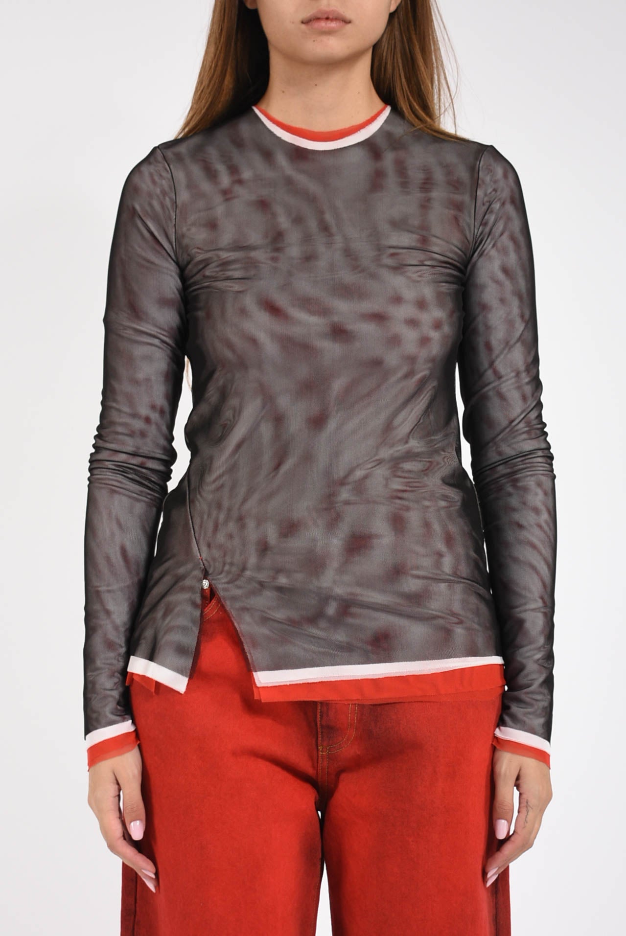 maglia a rete trasparente