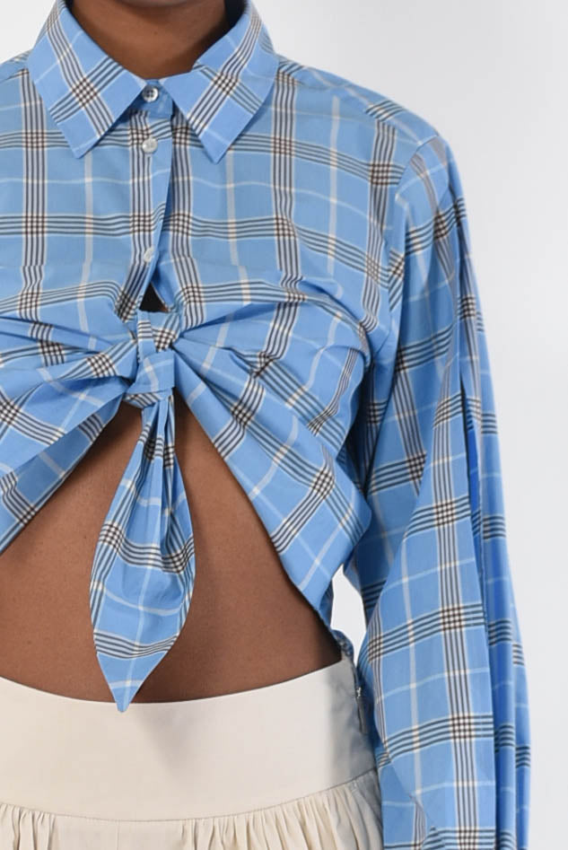 MSGM camicia cropped