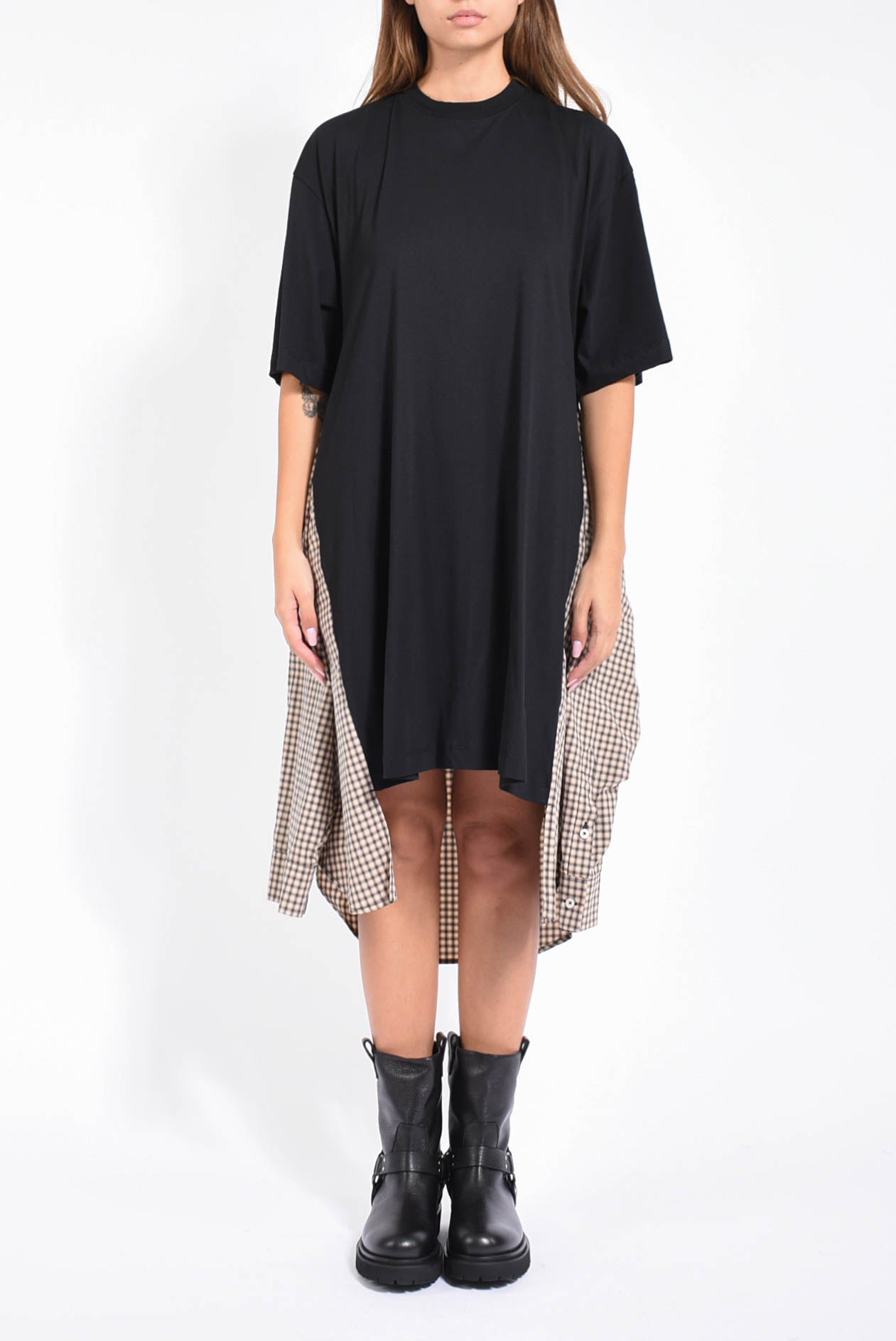 abito mini in cotone