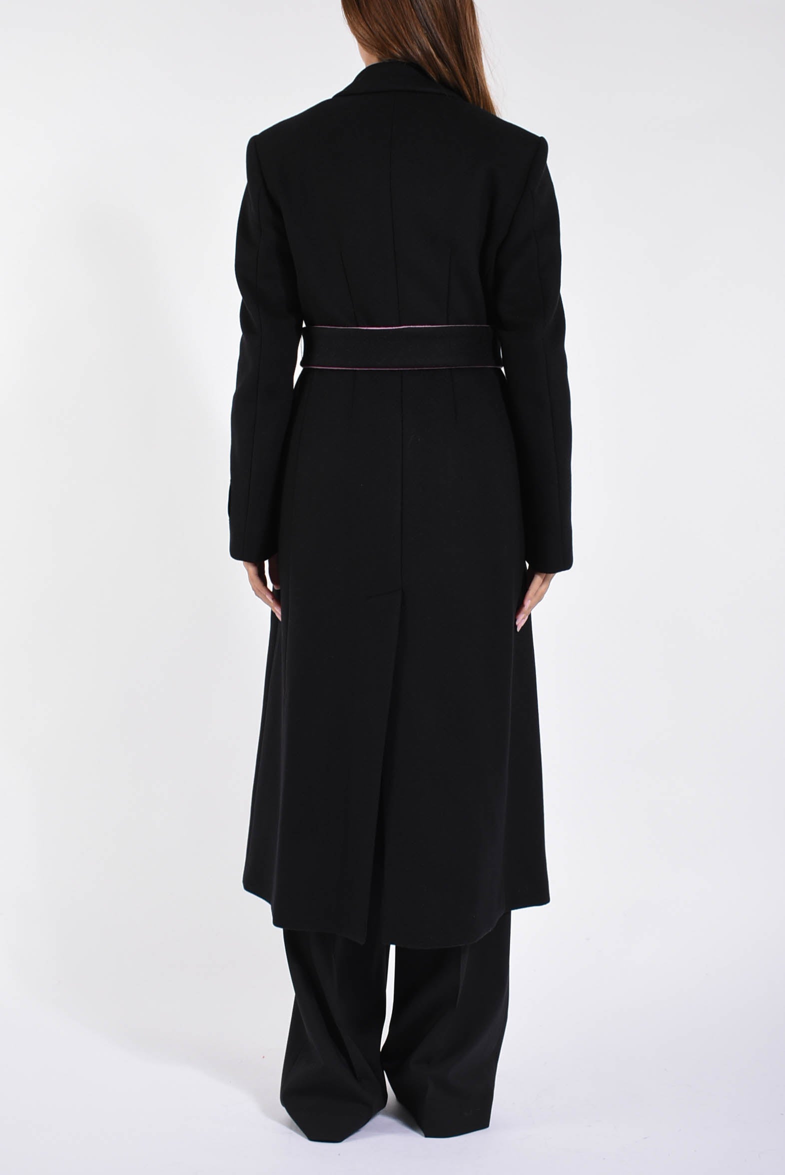 Cappotto in panno di lana