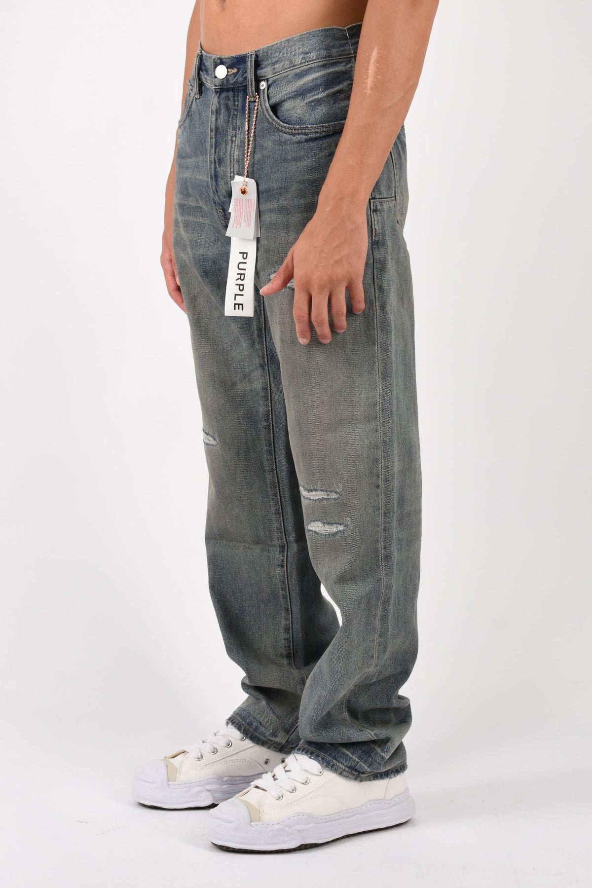 Jeans Straight Leg Vintage Repair