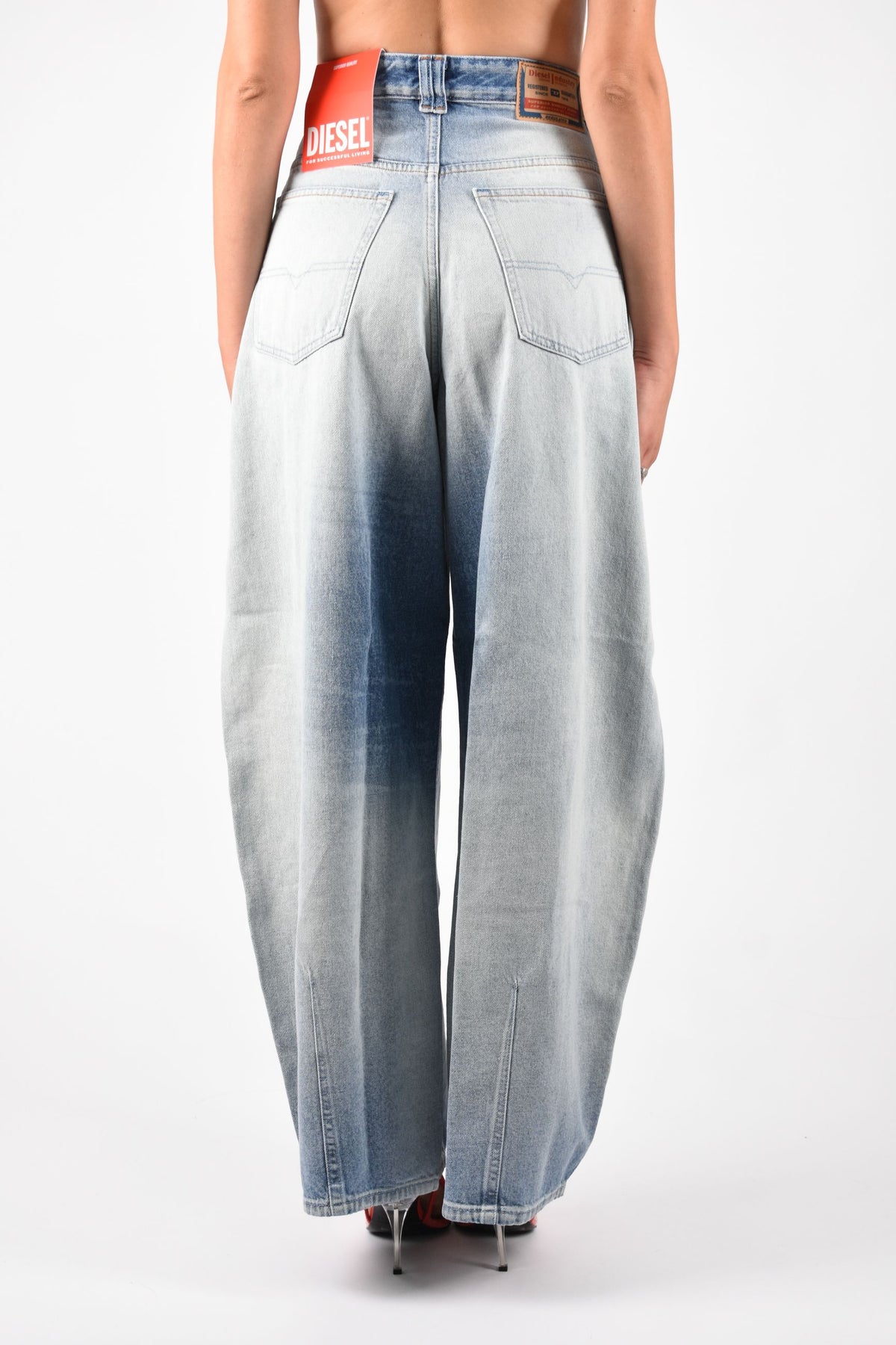 Jeans Relaxed Vita Alta  1987 D-Khelz-B-S1 A25171007EE