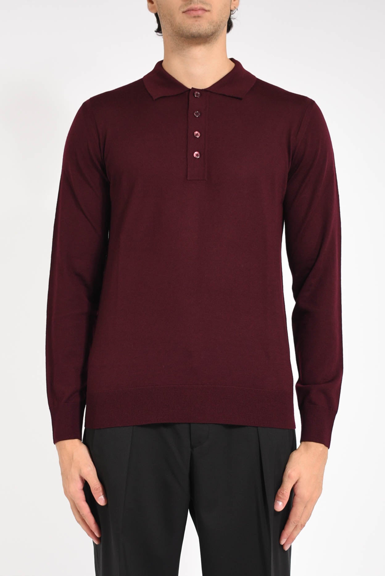 Polo in lana vergine