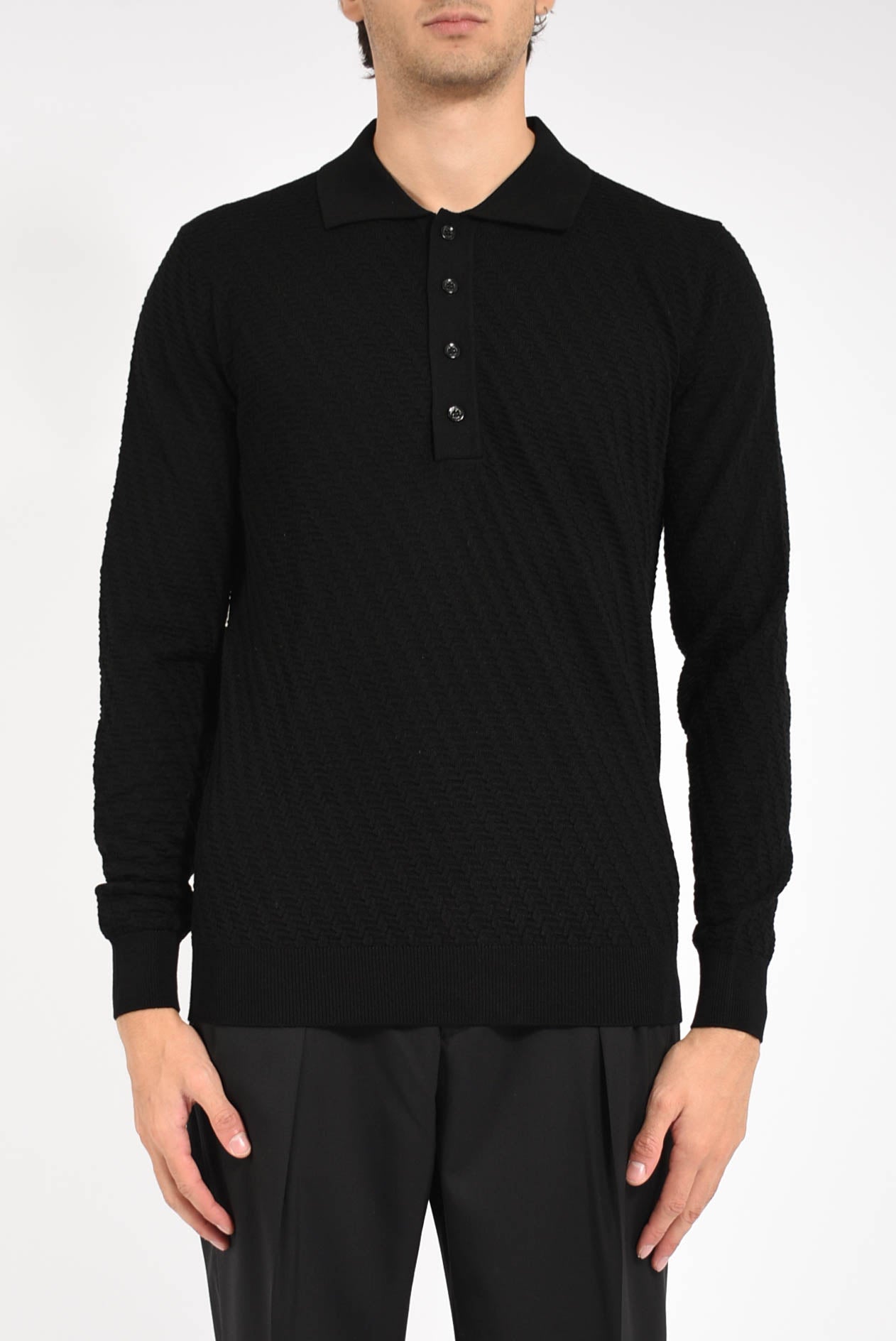 Polo in lana vergine