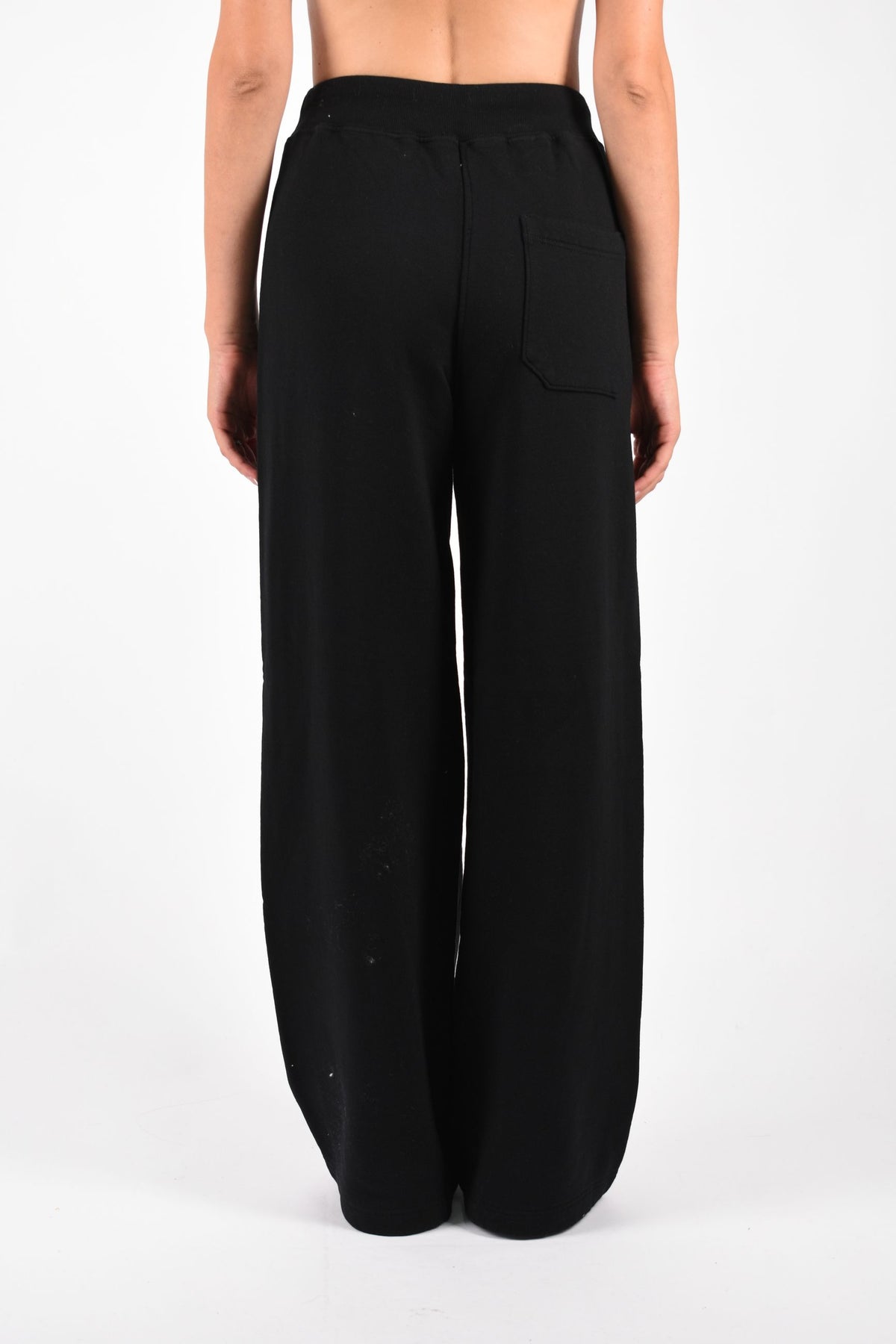 Pantaloni wide leg in felpa DP897KF0254DNA9