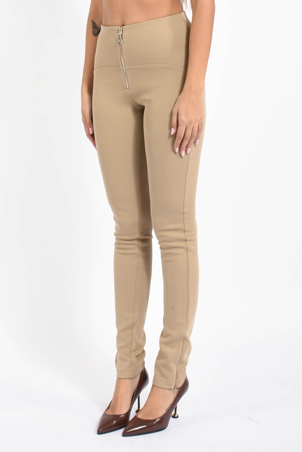 Pantaloni aderenti in tessuto tecnico