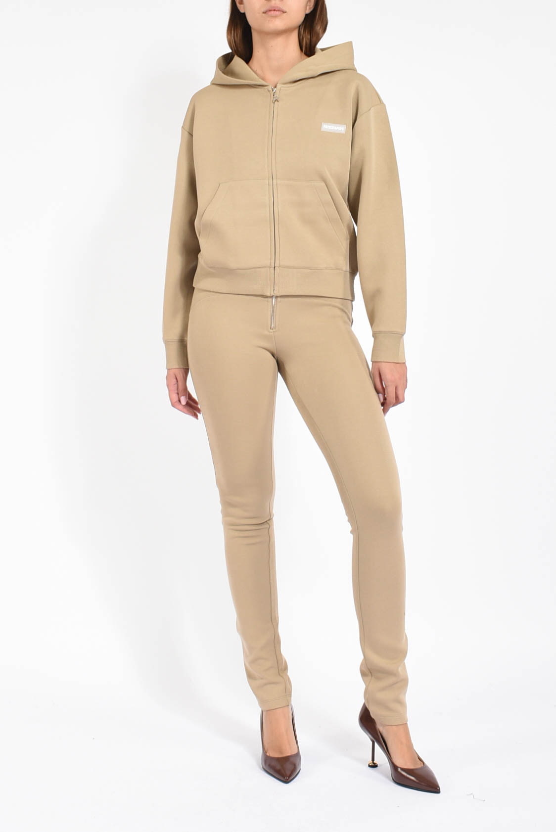 Pantaloni aderenti in tessuto tecnico