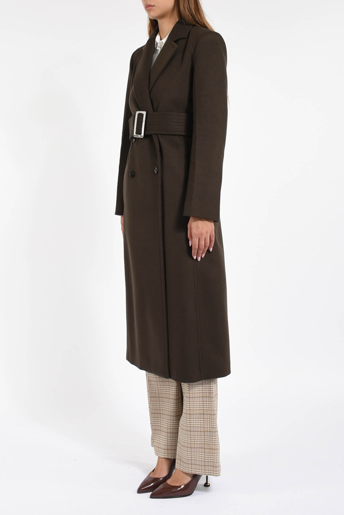 cappotto Essential con cintura