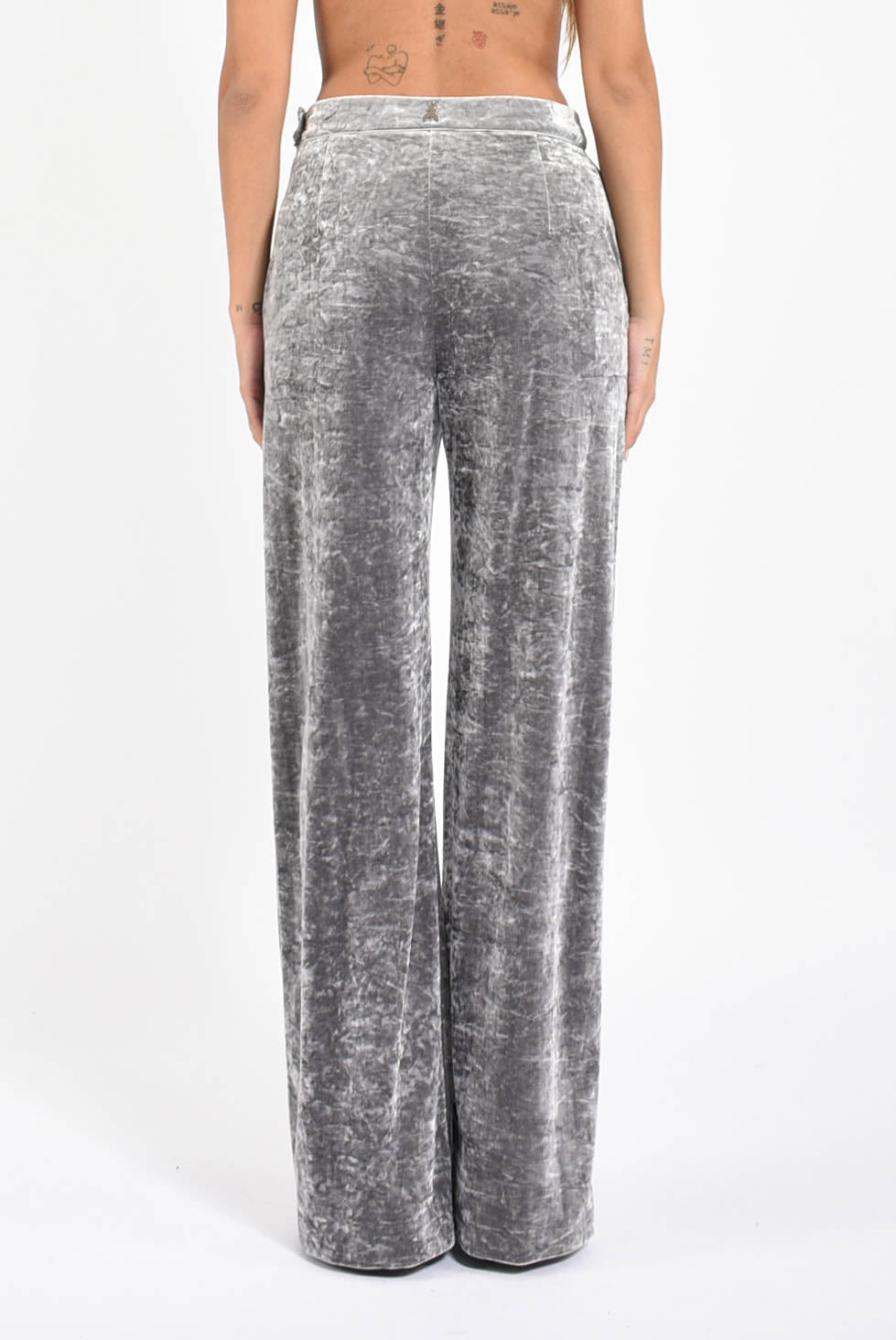 Pantaloni Essential in velluto