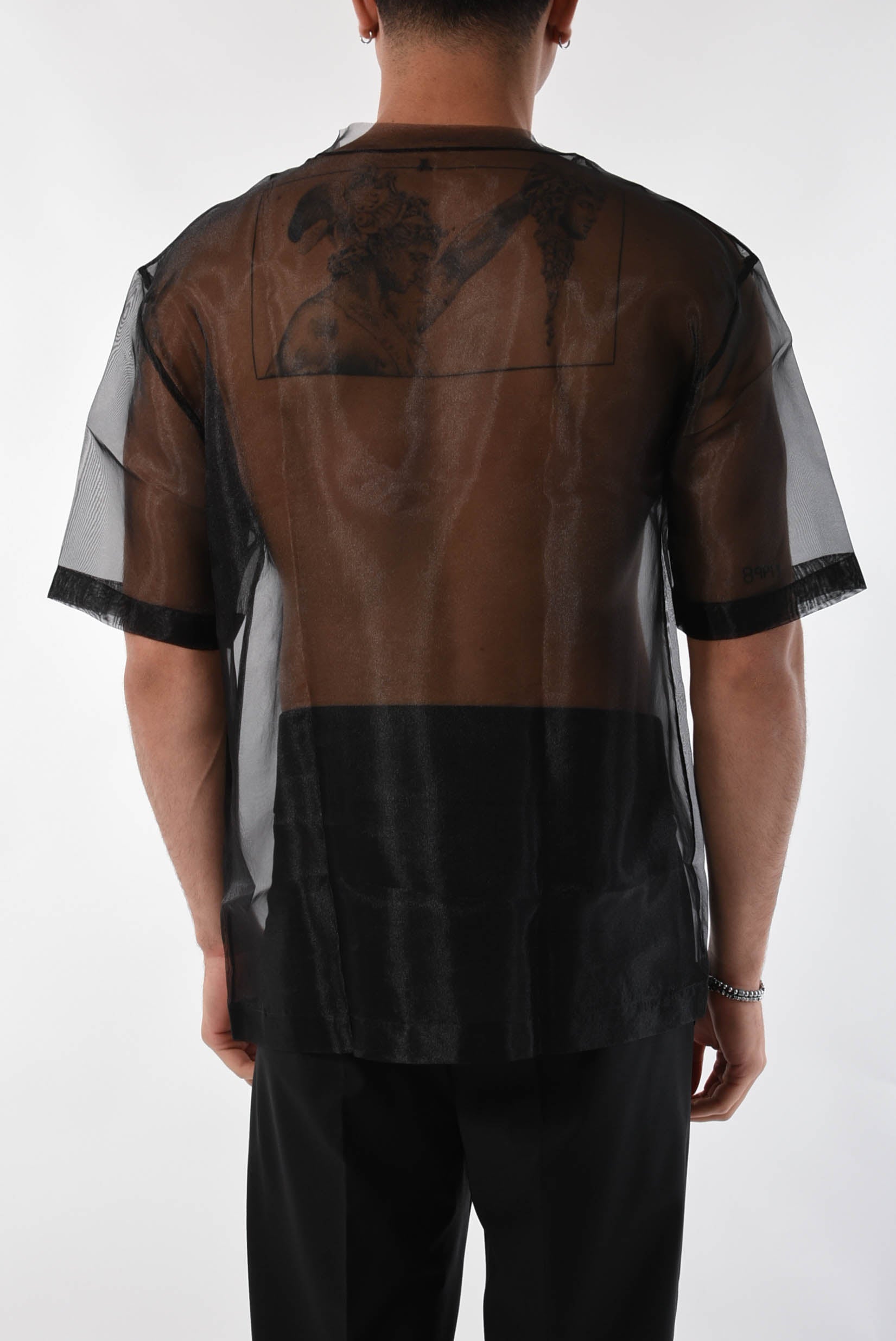 PATRIZIA PEPE T-shirt in organza