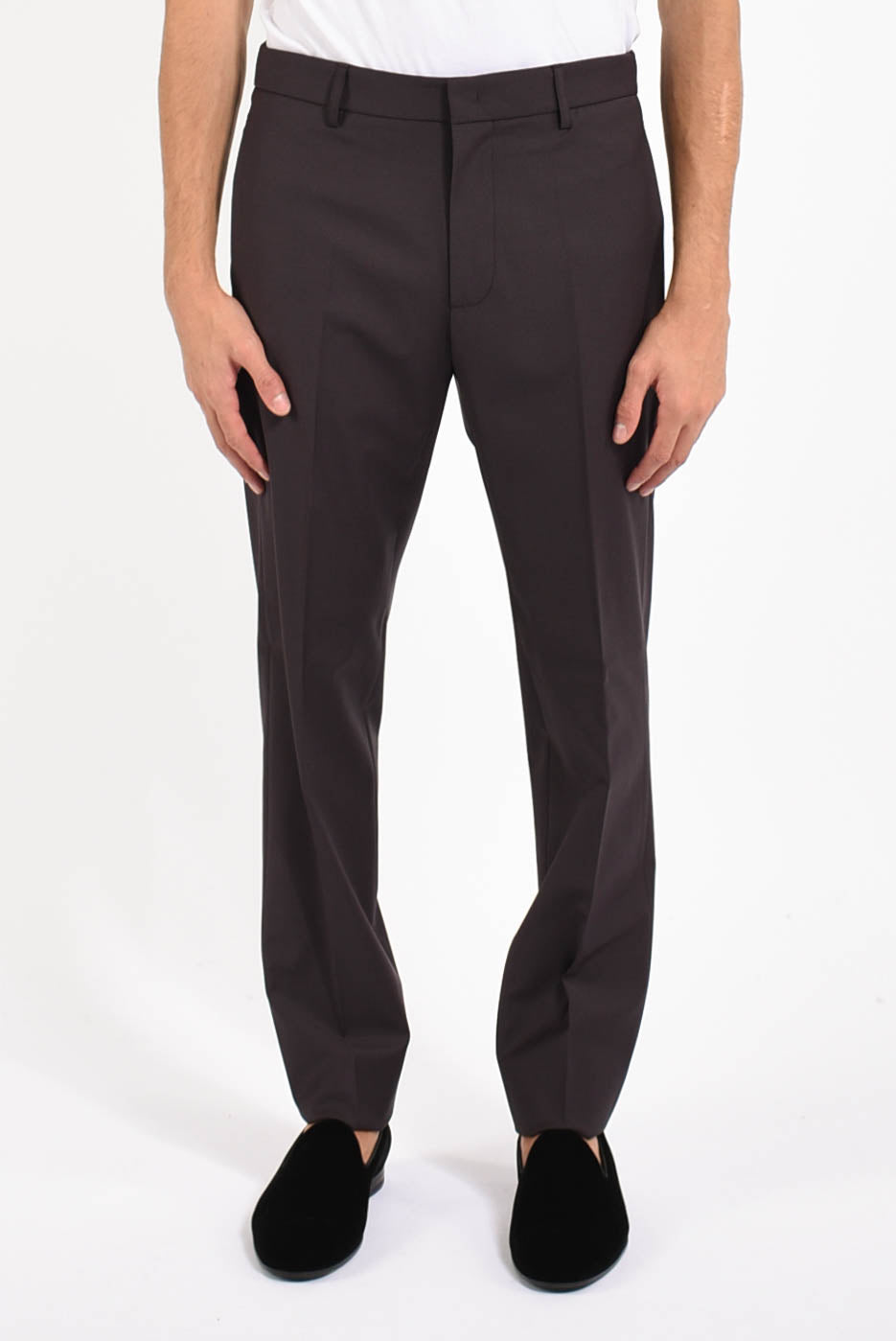 Pantaloni in fresco lana