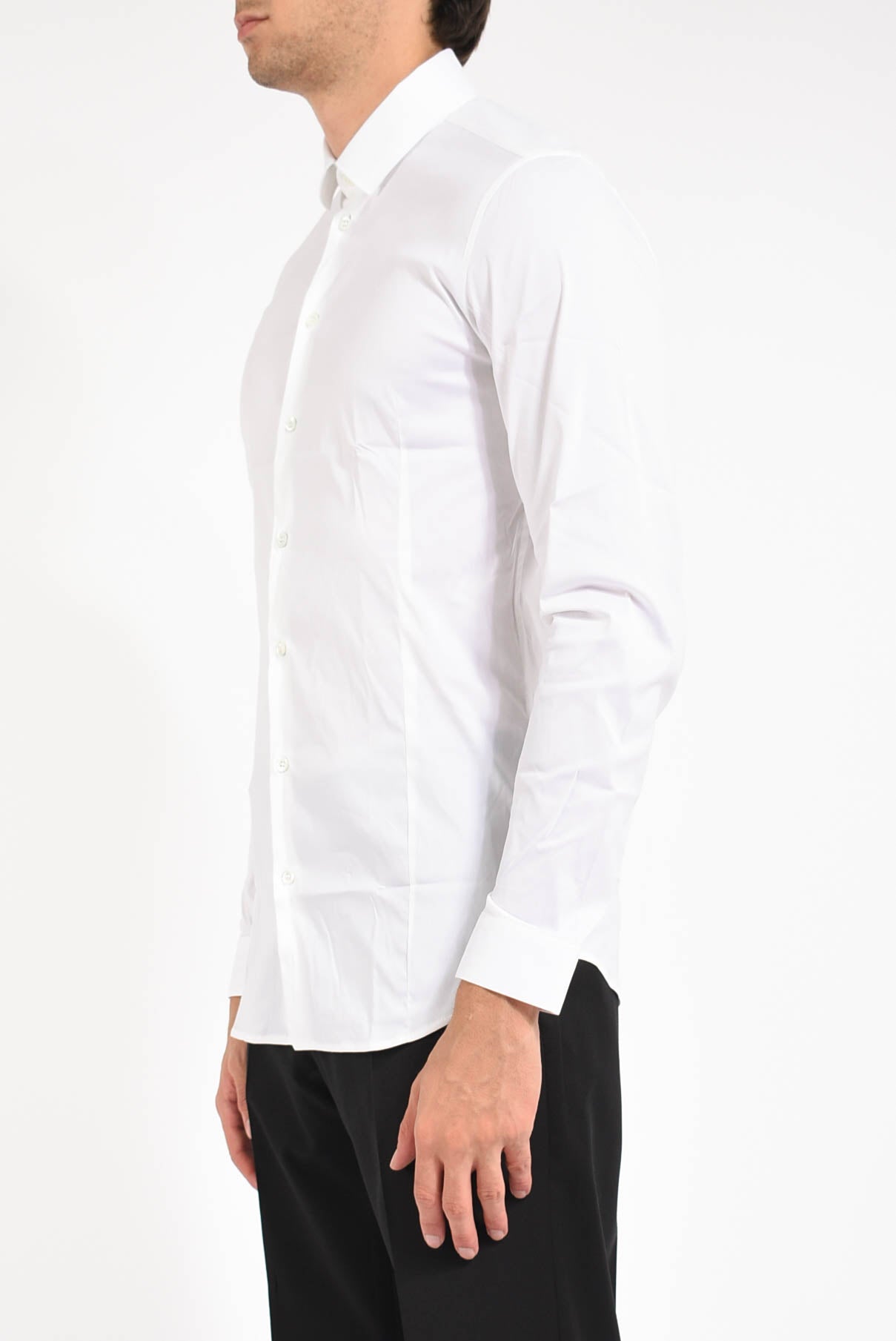 Camicia in popeline strech