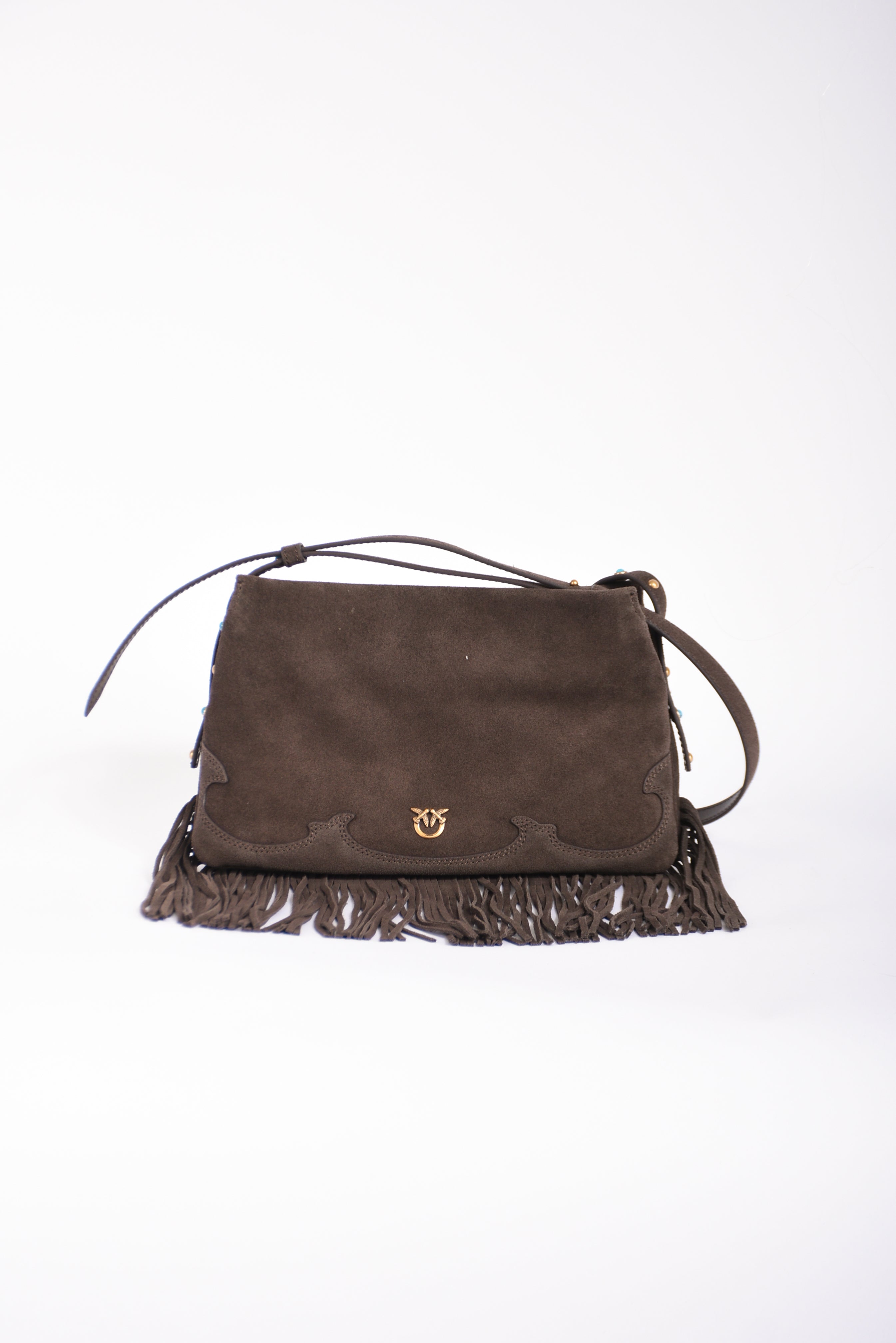 borsa a tracolla  triplet mini fringes