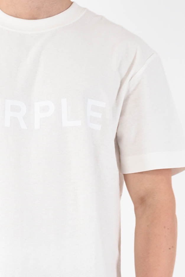 PURPLE T-shirt type monogram