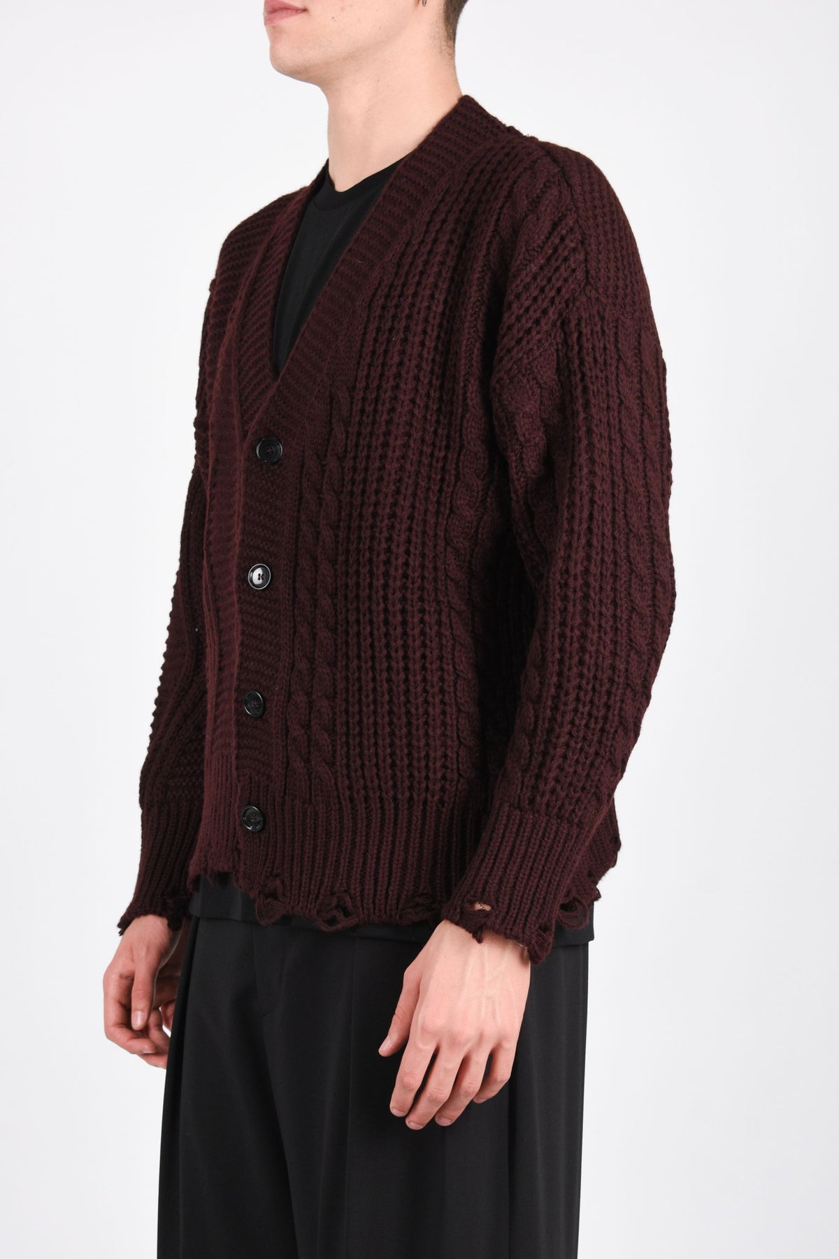 Cardigan in lana DA127M039