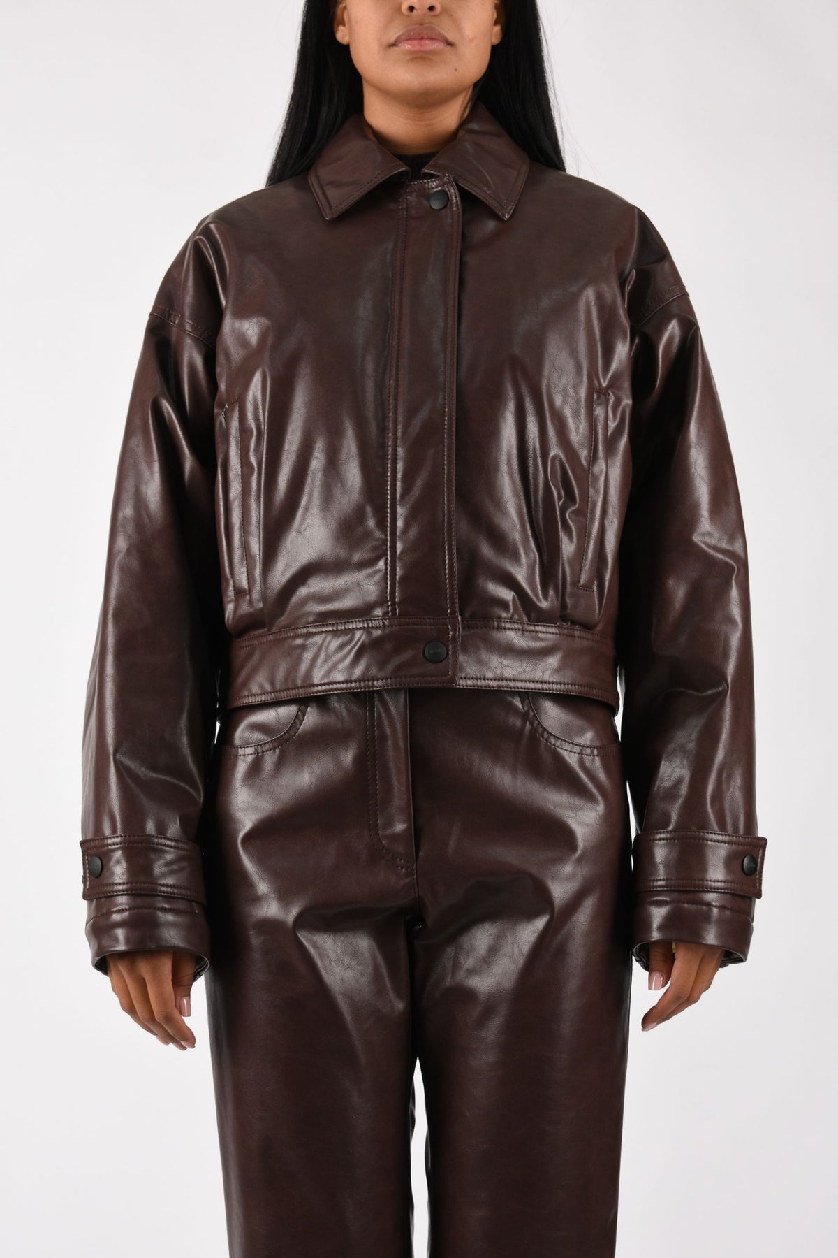Bomber in ecopelle 4141MDH10267616