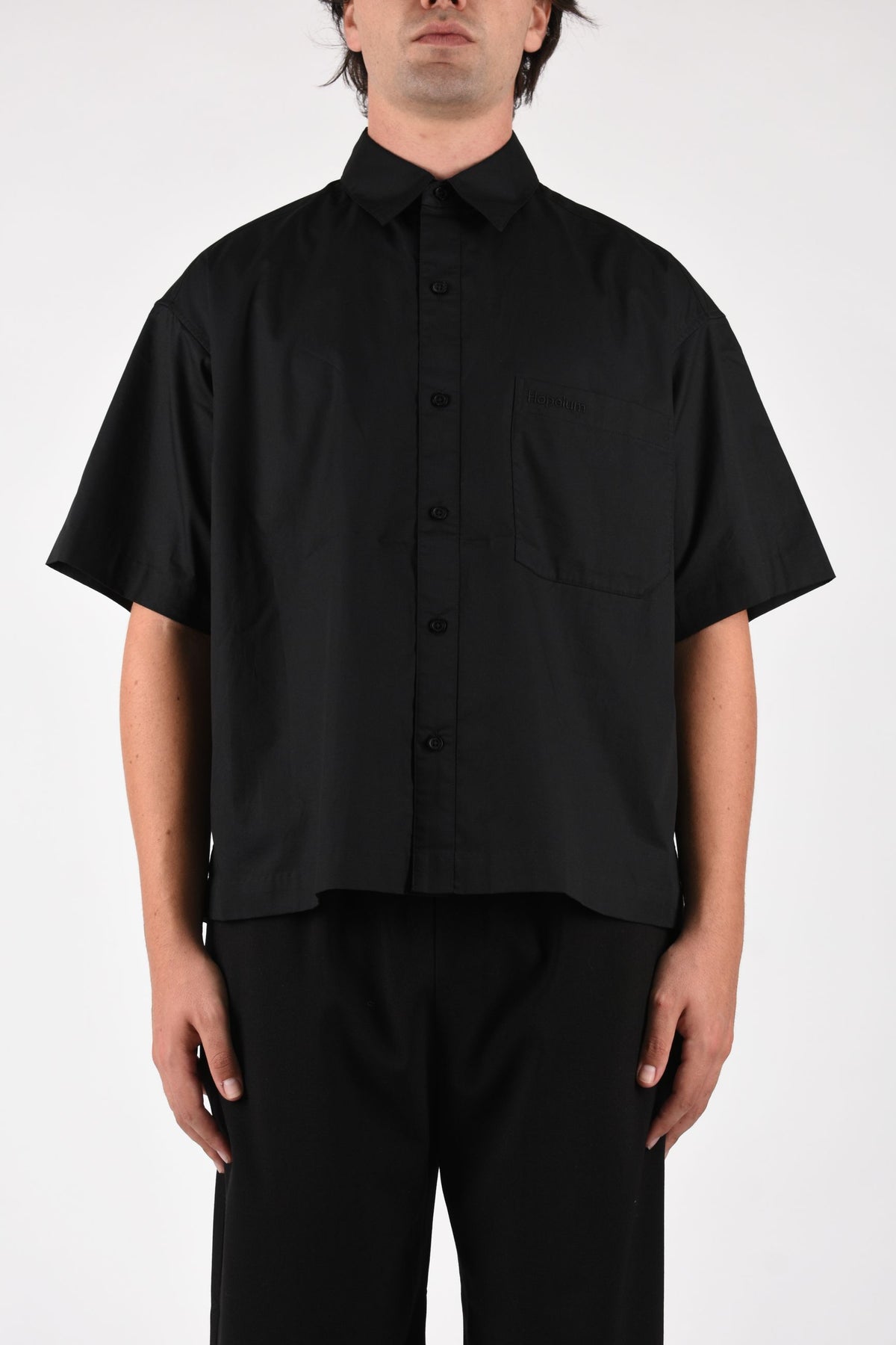 Camicia in popeline con logo 20262020702