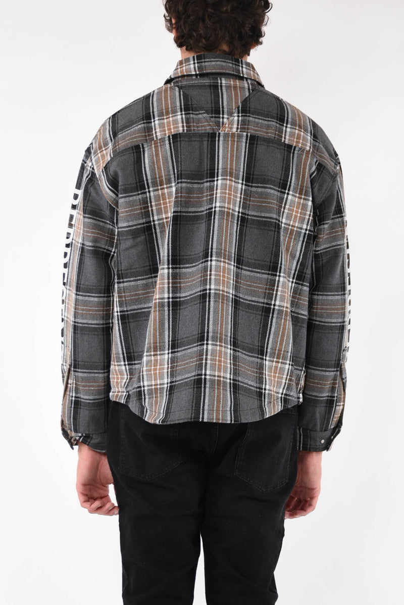 REPRESENT Camicia quilted flannel