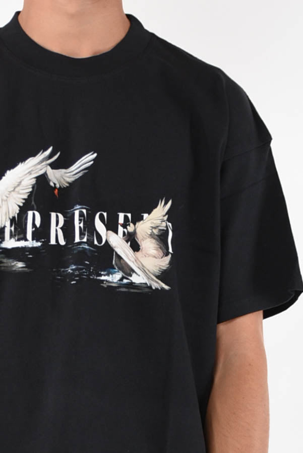 REPRESENT T-shirt swan