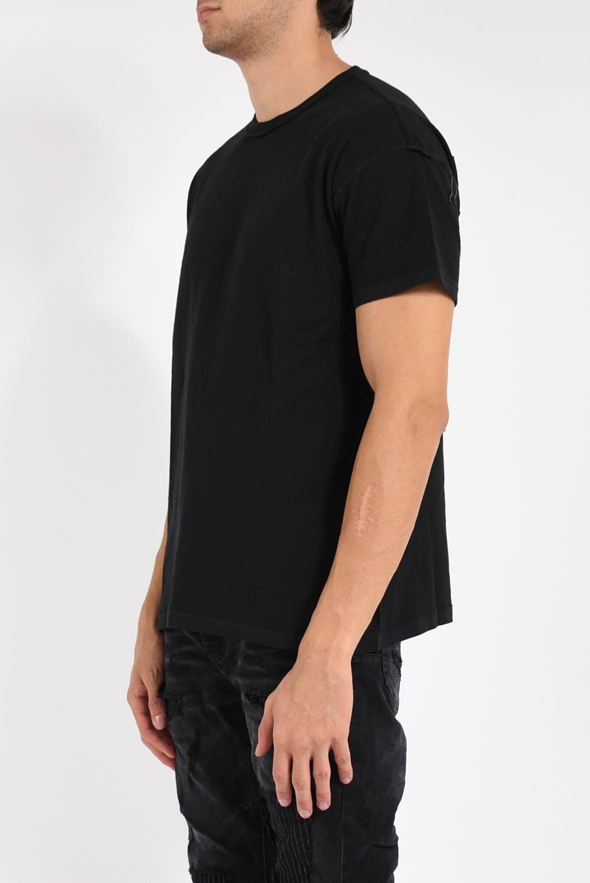 T-shirt textured inside