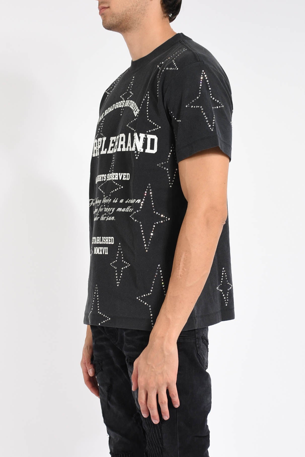 T-shirt textured jersey