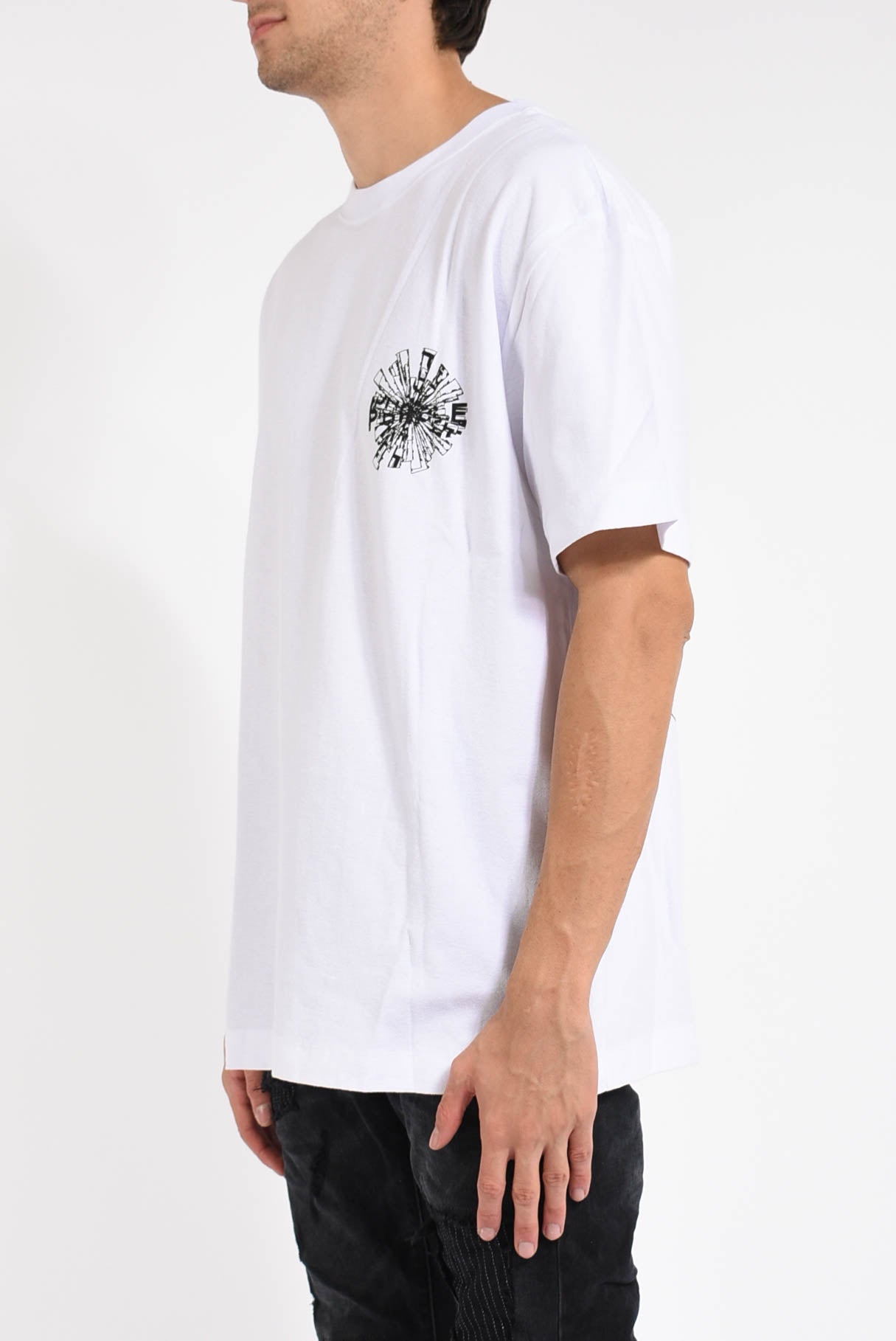 T-shirt textured jersey