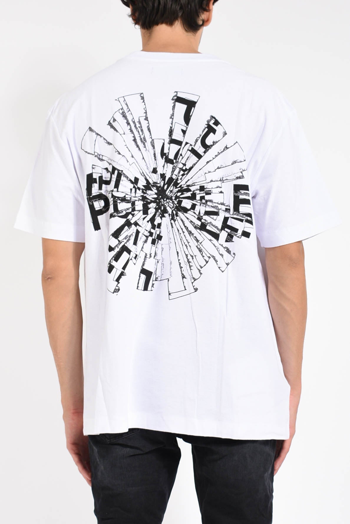 T-shirt textured jersey