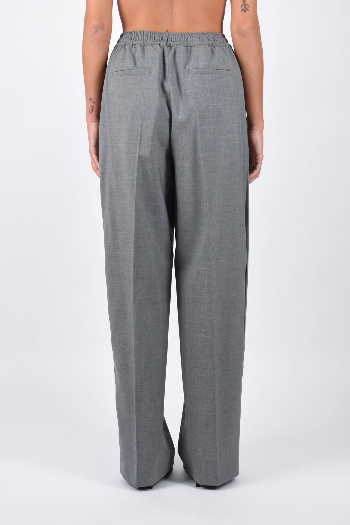 Jogger a vita bassa in lana stretch ACERI 2622136072