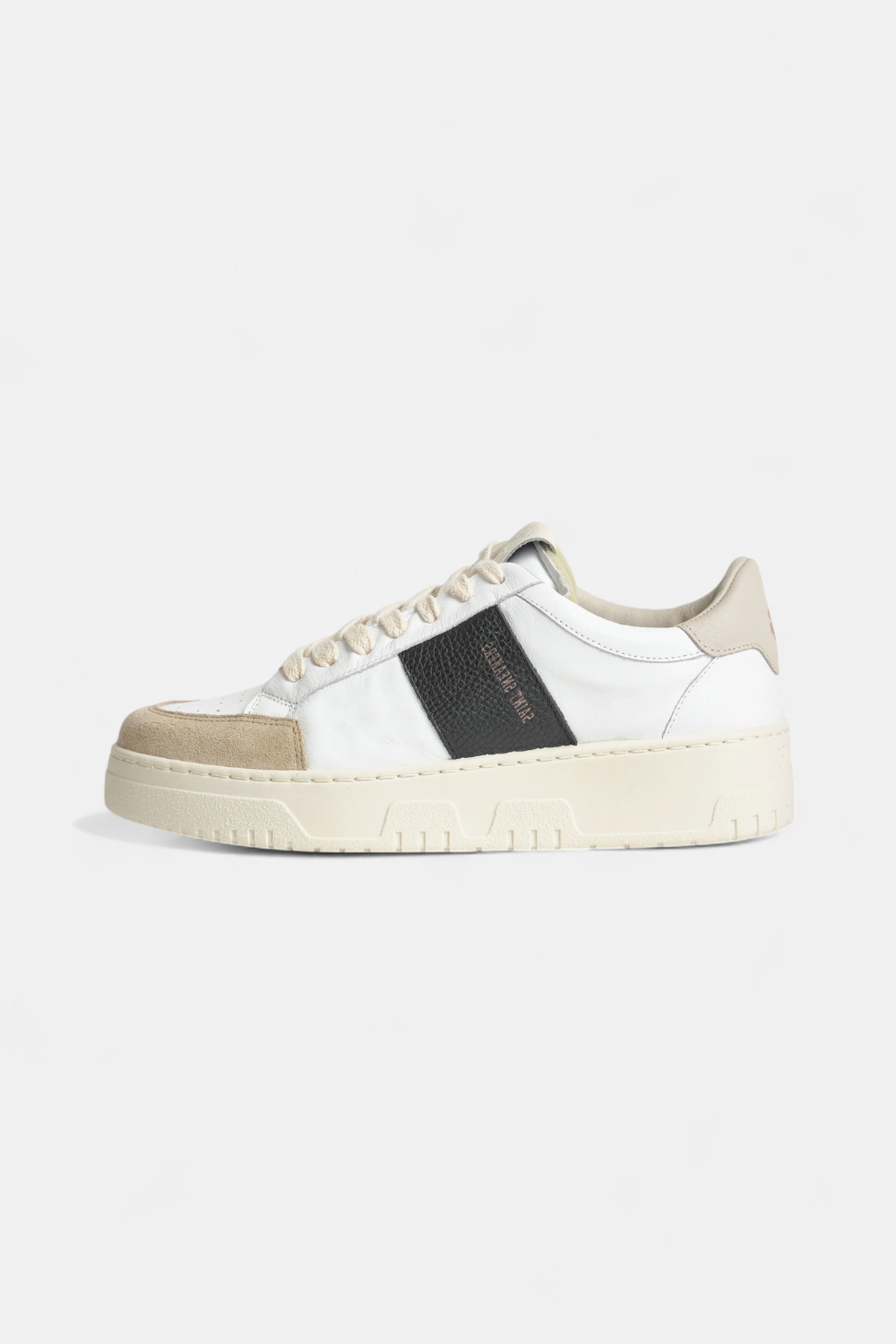 Sneakers sail in pelle