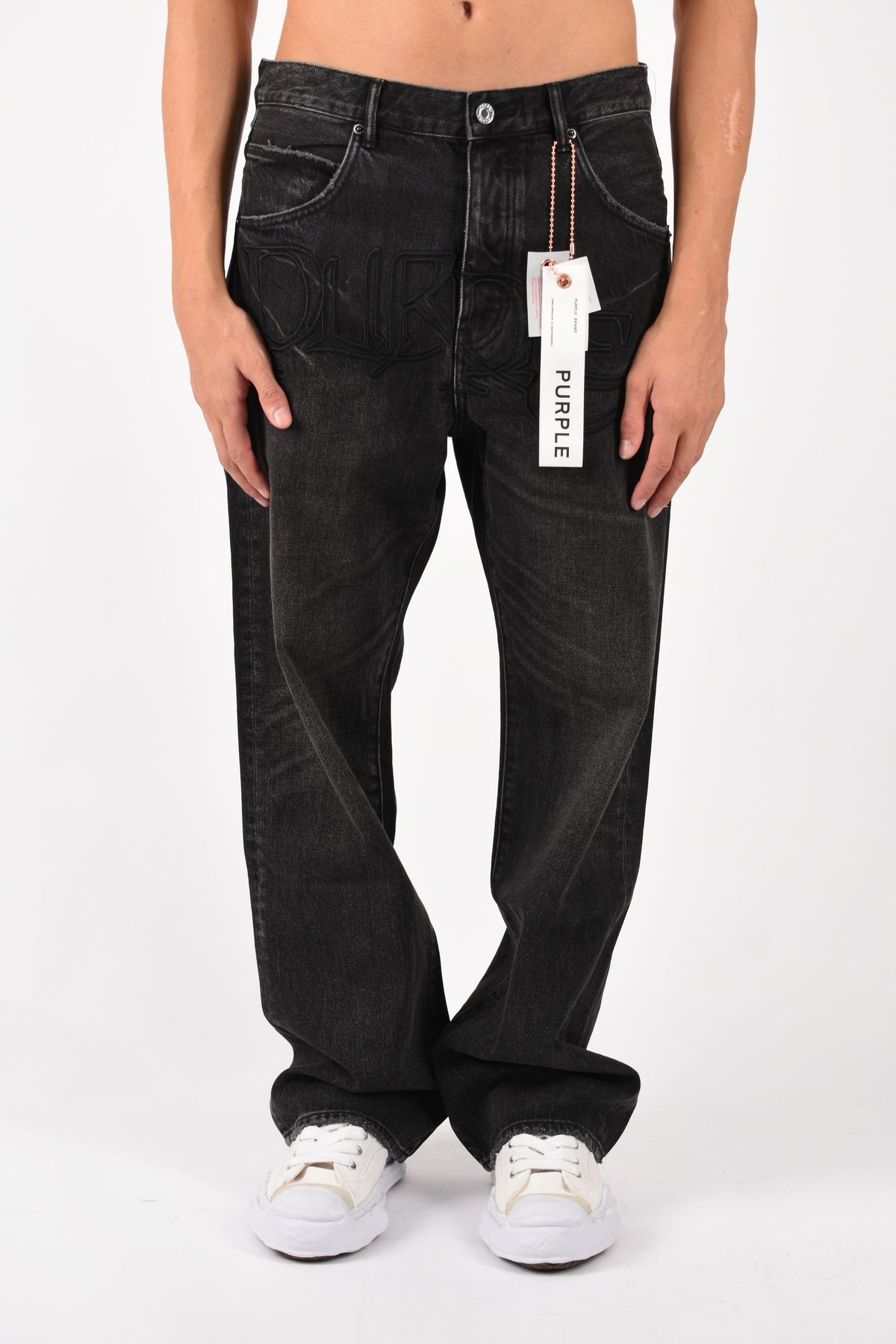 Jeans baggy  Logo Embroidery