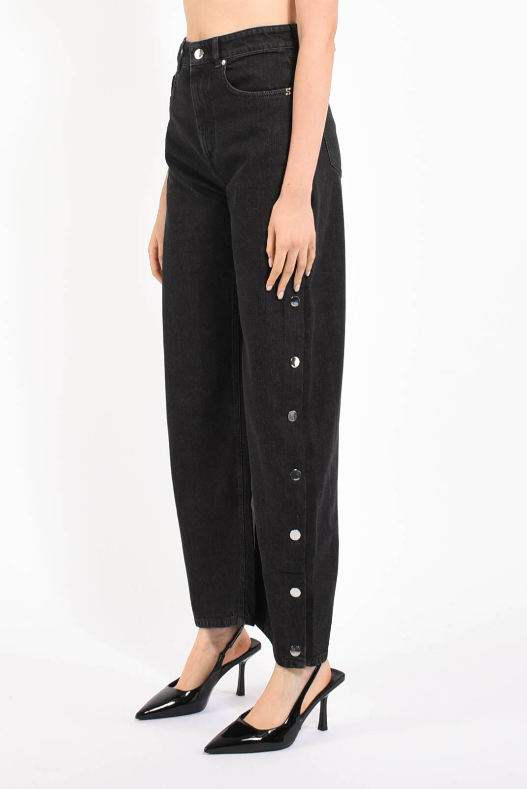 Jeans wide leg modello galante