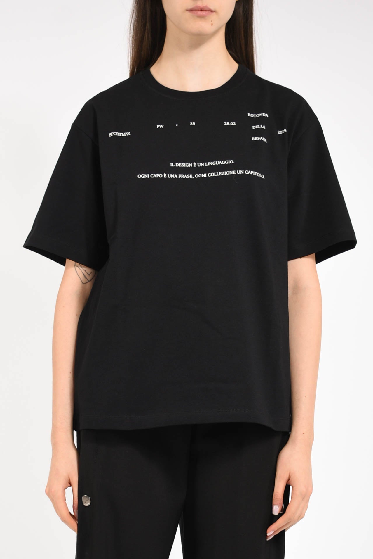 T-shirt con stampa modello biella1234