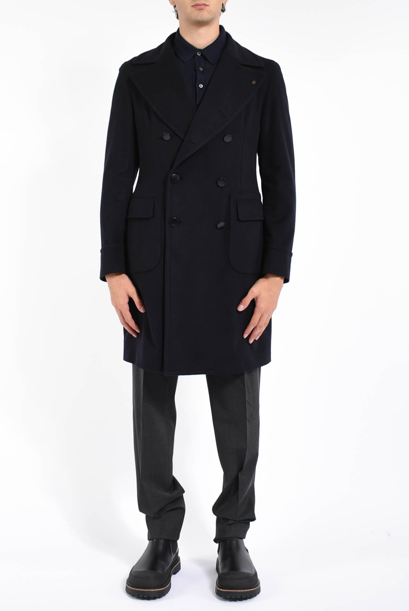 cappotto in lana modello carloz