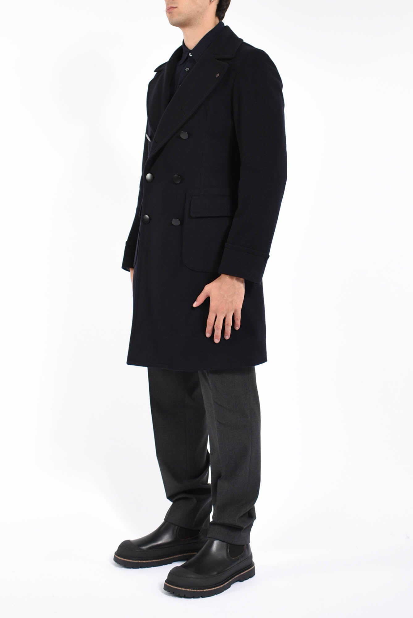 cappotto in lana modello carloz