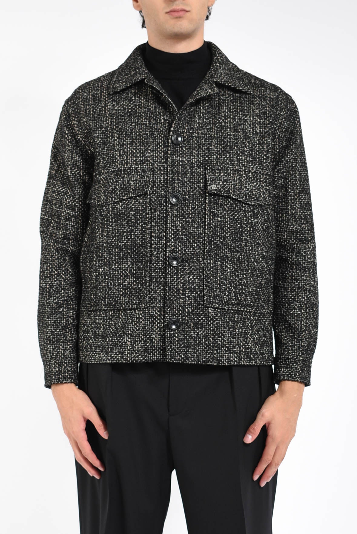 giubbino in lana modello adib