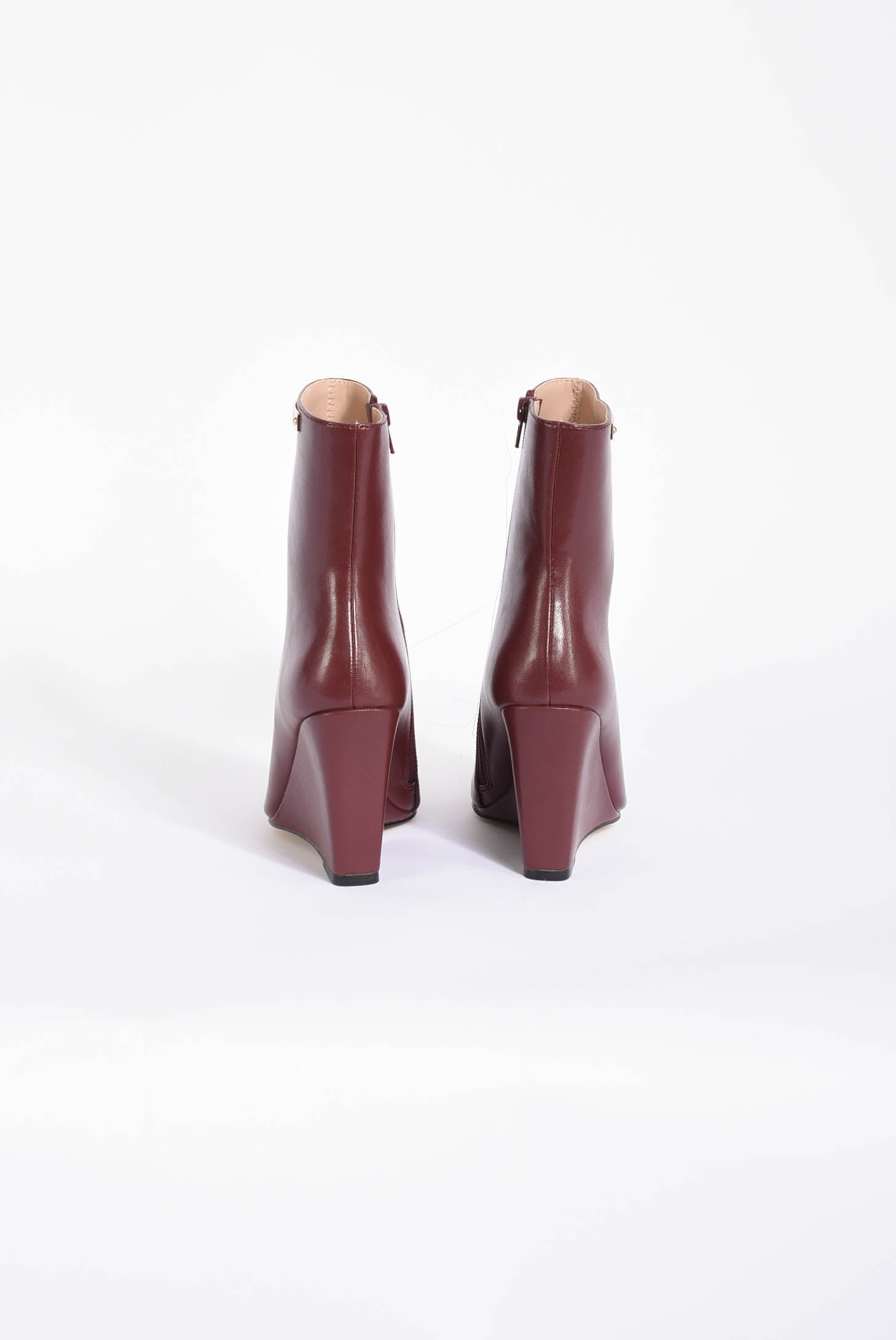 stivaletti con zeppa