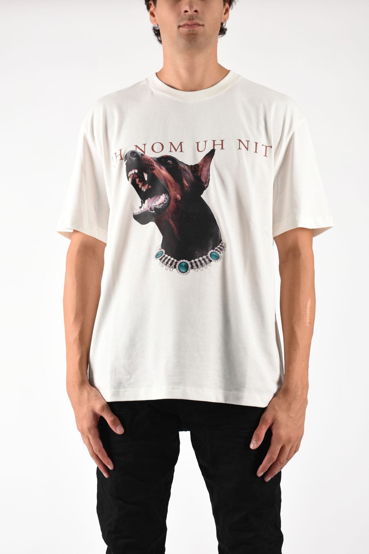T-shirt  new dobermann print NUW26206