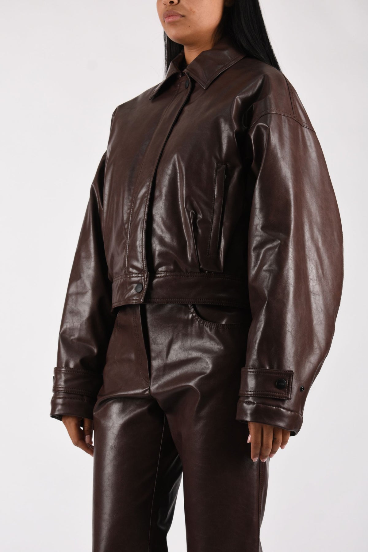 Bomber in ecopelle 4141MDH10267616