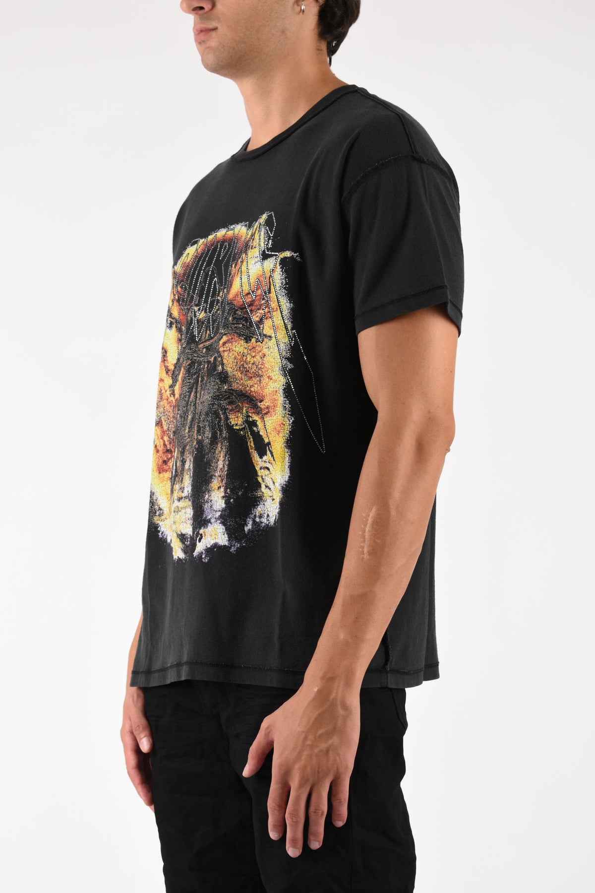 T-shirt in cotone Rider Tee